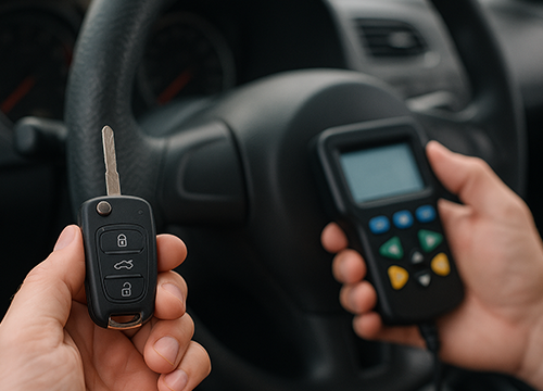 Quick car key reprogramming without dealership delays