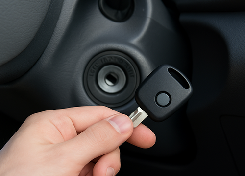 Car key not working due to failing chip or transponder issue